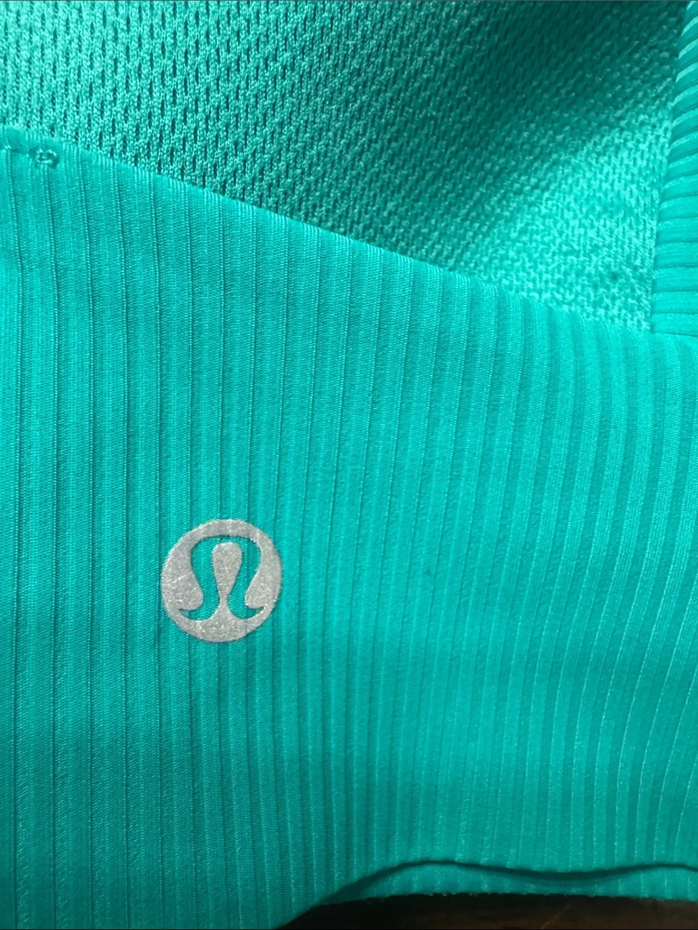 lululemon like a cloud sports bra. Ribbed Green size 6